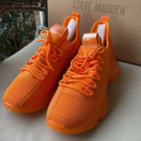 Steve Madden Maxima Orange 12 - Picture 5 of 15